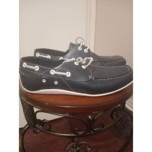 Lacoste Navy Blue Loafers Boat Shoes Men's Size 10.5 Marina 9SYM05501